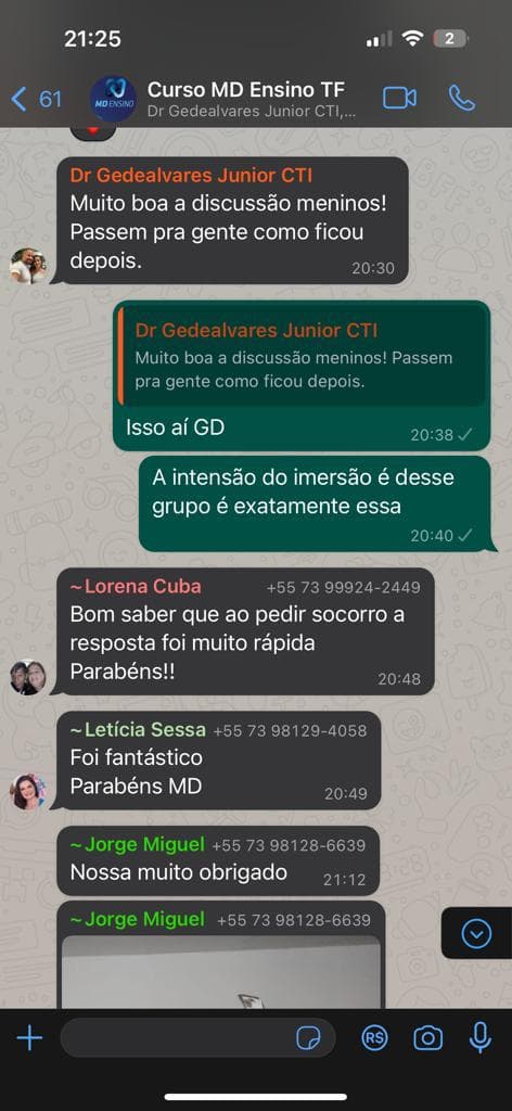 Depoimento de aluno 2