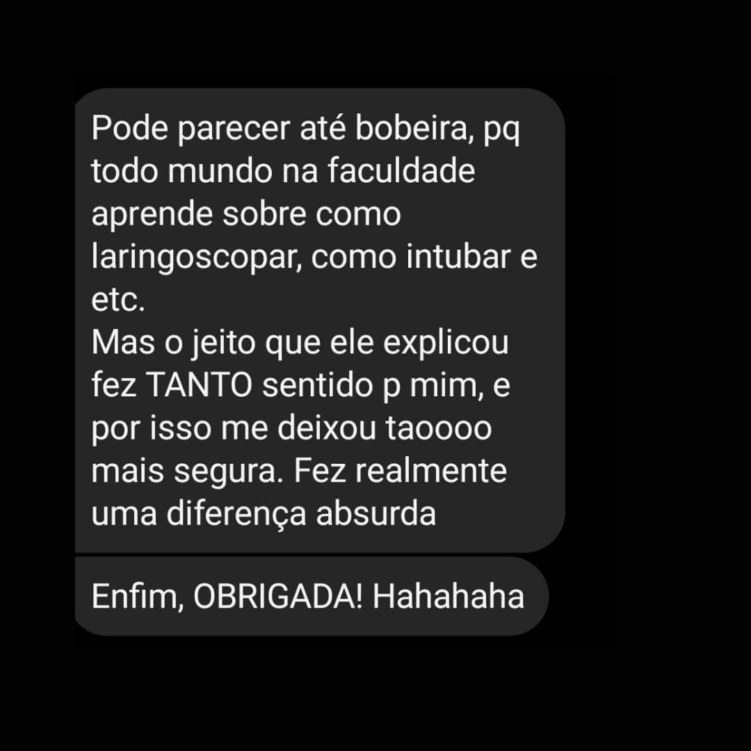 Depoimento de aluno 7